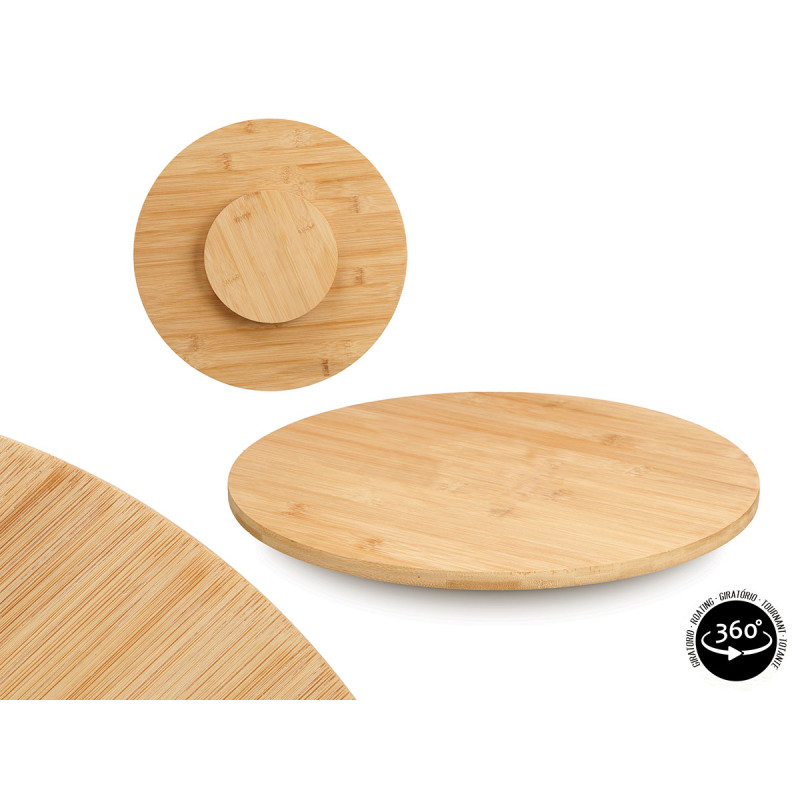 TABLA BAMBU GIRATORIA
