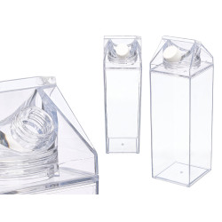 BOTTIGLIA REFRIGERANTE QUADRATA IN ACRILICO 1L