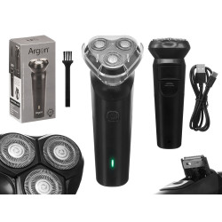BLACK 3 HEAD SHAVER 600MAH USB