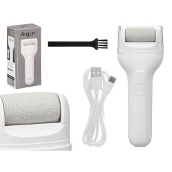 WHITE ELECTRIC FOOT FILE 1200MAH USB C