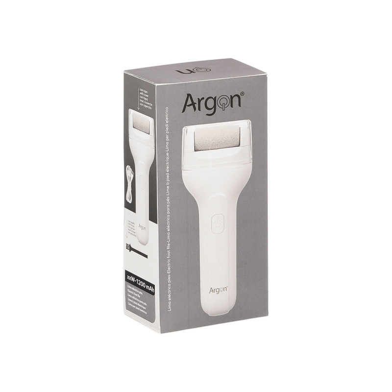 WHITE ELECTRIC FOOT FILE 1200MAH USB C