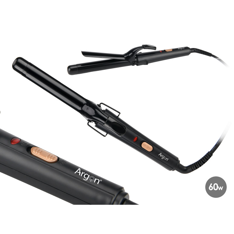 HAIR CURLER 25MM BLACK GOLDEN SOUFT TOUCH