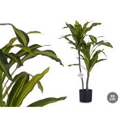 PLANTA FOLHA LARGA COM VASO PEQUENA 90CM