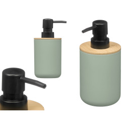 DOSIFICADOR PLASTICO BAMBU MENTA
