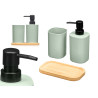 SET DISPENSER TAZZA BASE BAMBU MENTA