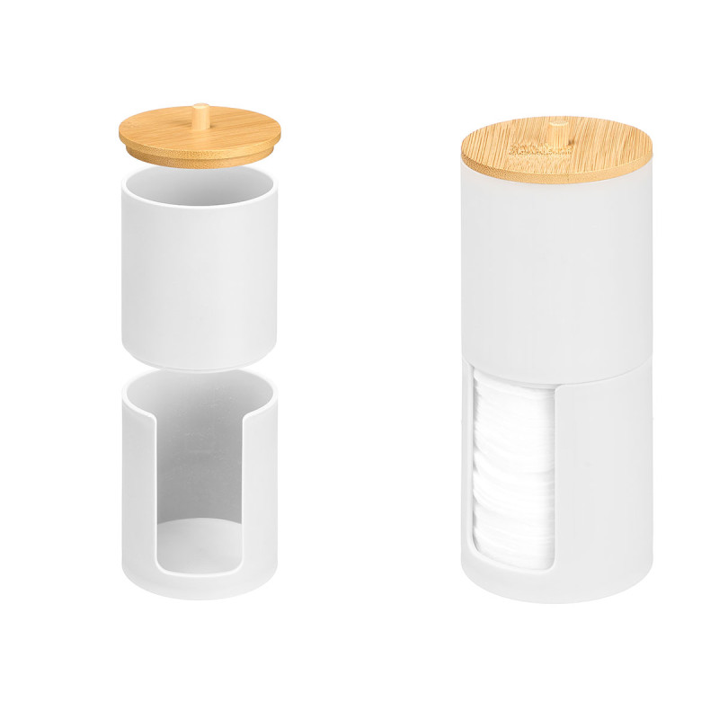 CONTENITORE PLASTICA A DOPPIO COPERCHIO BAMBU BIAN