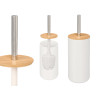 PORTA-ESCOVAS SANITA PLASTICO BAMBU BRANCO