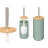 MINT BAMBOO PLASTIC TOILET BRUSH HOLDER
