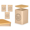 BARATTOLO COPERCHIO BAMBU BEIGE ASSORT 3