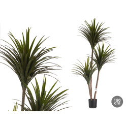 PLANTA FOLHA FINA COM VASO GRANDE 200CM