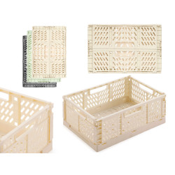 BOITE PLASTIQUE PLIABLE 30X20CM ASSORT 3 CLR