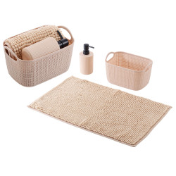 SET 3PZS BAÑO BEIGE