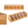 CAJA BAMBU 5 COMPARTIMENTOS