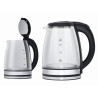 BOUILLOIRE EN ACIER BOROSILICATÉ LED 1,8 L