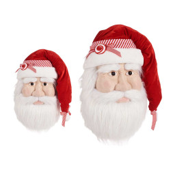 FIGURA CABEÇA PAI NATAL 73CM