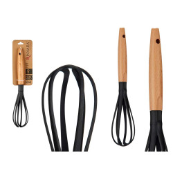 FOUET CUISINE MANCHE BOIS