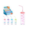 BICCHIERE CANNUCCIA SPIRALE ASS 4 COL