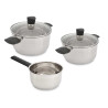 TREM DE COZINHA 5 PEÇAS EM AÇO