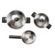 BATTERIA DA CUCINA 5 PEZZI IN ACCIAIO