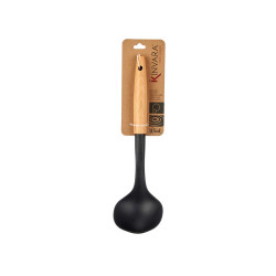 COOKING LADLE WOODEN HANDLE