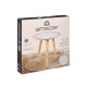 MESA MADERA DECORACION ESPIRAL 40CM