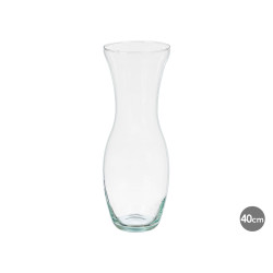 VASO VETRO COLLO STRETTO 40CM