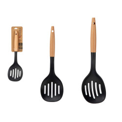ESPUMADERA COCINA MANGO MADERA