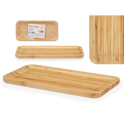 ASSE BAMBÙ RETTANGOLARE APERITIVO 30X15 CM