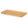 PLATEAU BAMBOU RECTANGULAIRE APÉRITIF 30X15 CM