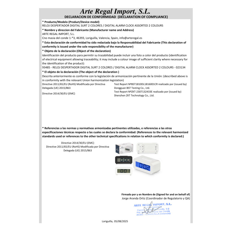 REVEIL NUMÉRIQUE 2 COULEURS