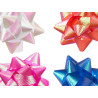 PVC 72 GLOSSY BOWS PASTEL COLOURS 4CM