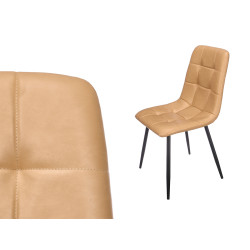 WIDE BEIGE HEATHER CHAIR