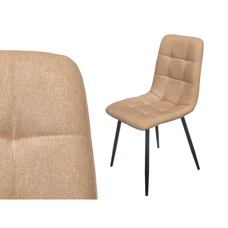 SILLA ANCHA LONETA BEIGE