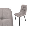 SILLA ANCHA LONETA GRIS