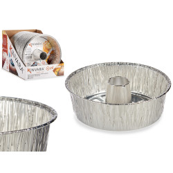 SET 4 MOLDES DE ALUMINIO FLAN PEQUEÑA