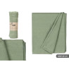 MULTIUSOS RAYAS RELIEVE MENTA 130X160CM