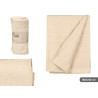 MULTIUSOS RAYAS RELIEVE BEIGE 180X240CM
