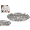 SET 4 BANDEJAS GRILL PIZZA ALUMINIO REDO