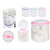 WASHING BAG CIRCULAR DIAM 16CM MIX 3 COL