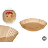 SET 50 PIEZAS MOLDE PAPEL FREIDORA AIRE CUADR GRD