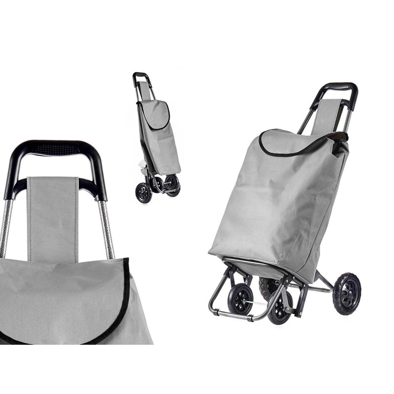 CARRO COMPRA GRIS CLARO