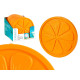 ACUMULADOR GELO LARANJA