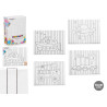 CRAFT CANVAS 30X40CM VEHICLES ASSORT 4