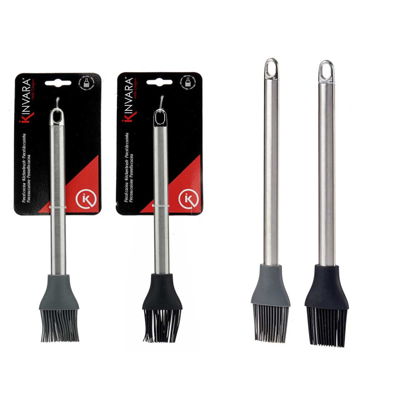 PINCEL COCINA ACERO SILICONA SURT 2 COL