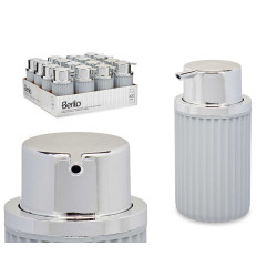 DISPENSADOR JABON PLASTICO 420ML GRIS