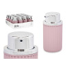 DISPENSER SAPONE PLASTICA 420ML ROSA