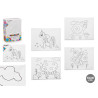 CRAFT CANVAS 30X40CM ANIMALS ASSORT 4