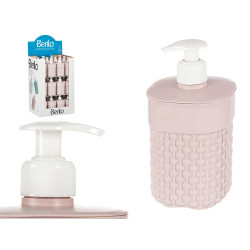 DOSIFICADOR PLASTICO BAÑO 580ML ROSA