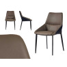 SILLON GRIS CLASICO LISO CON BORDE TRENZADO