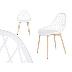 SILLA REJILLA BLANCA